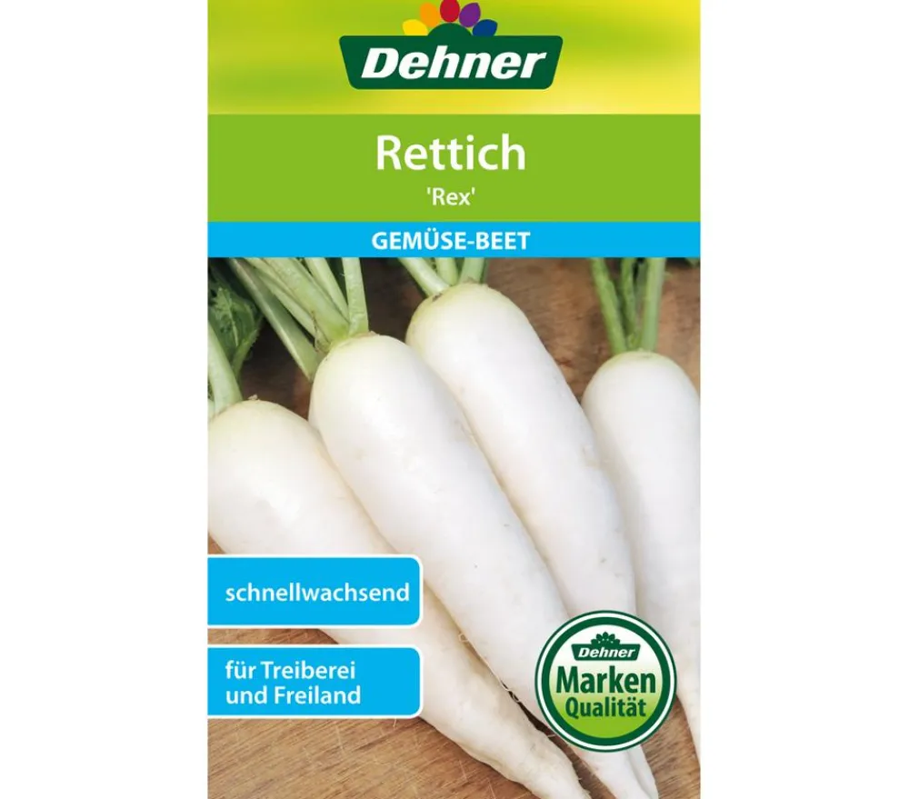 Dehner Gemüsesamen > Samen Rettich 'Rex'