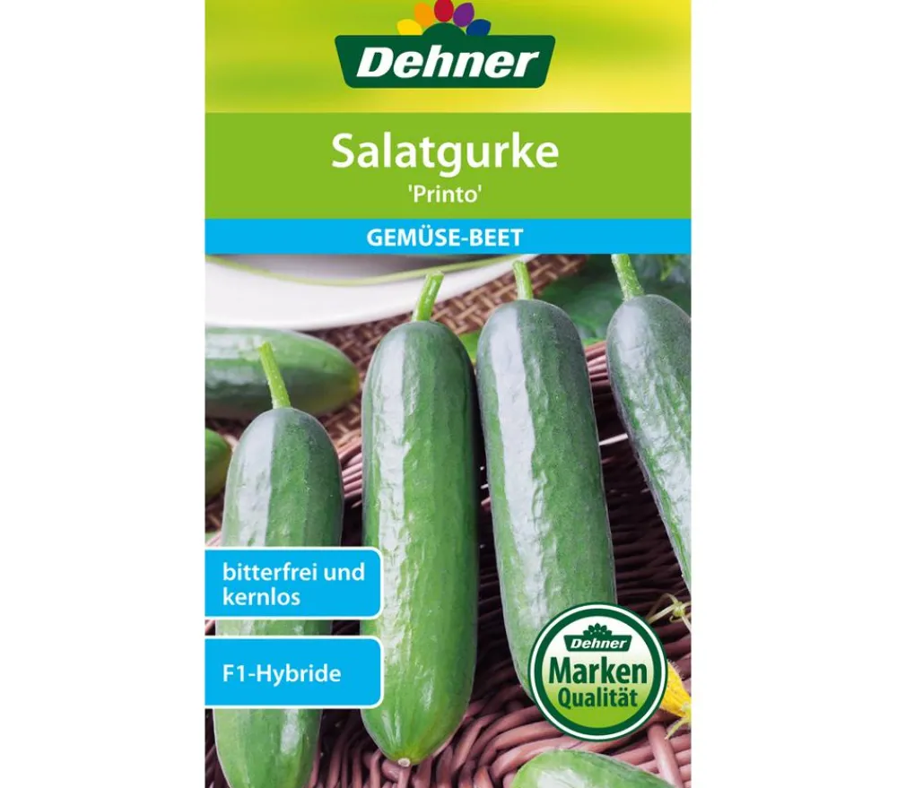 Dehner Gemüsesamen > Samen Salatgurken 'Printo'