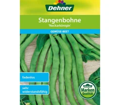 Dehner Gemüsesamen - Samen Stangenbohne 'Neckarkönigin'