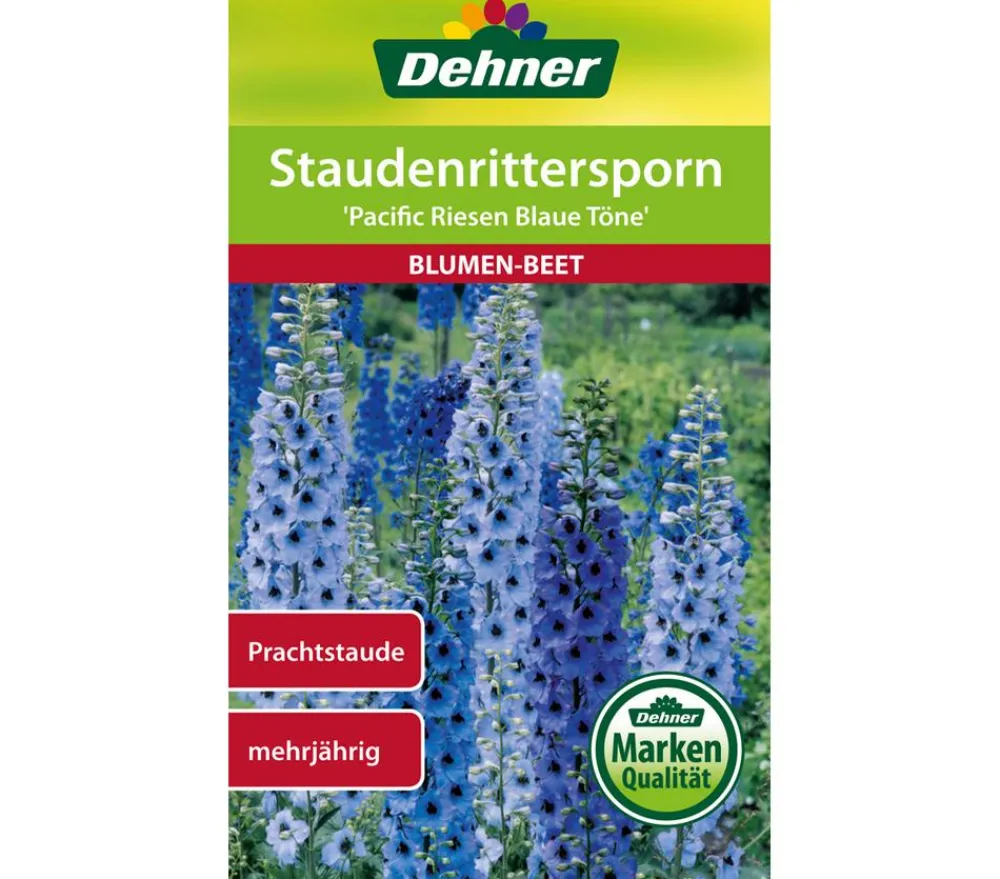Dehner Blumensamen > Samen Staudenrittersporn 'Pacific Riesen e Töne'