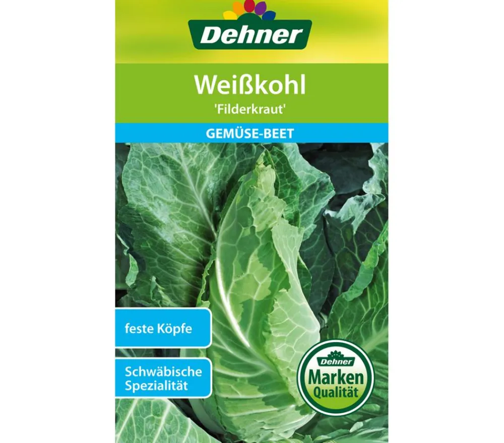 Dehner Gemüsesamen - Samen Weißkohl 'Filderkraut'