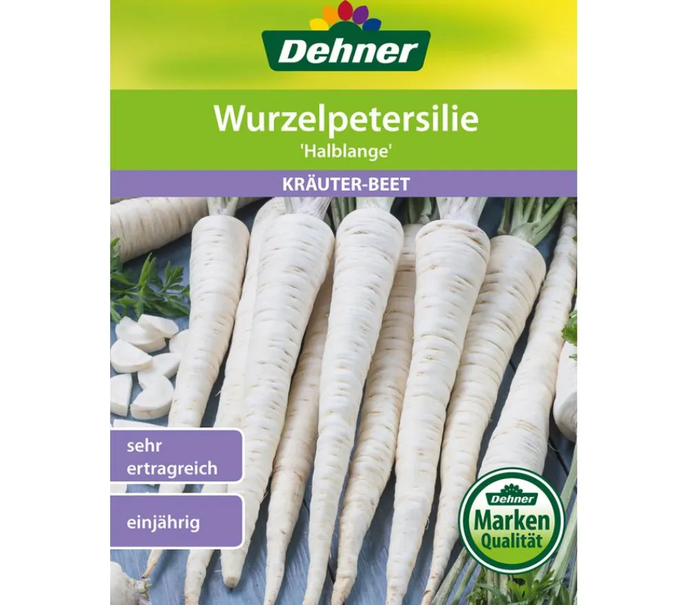 Dehner Kräutersamen - Samen Wurzelpetersilie 'Halblange'