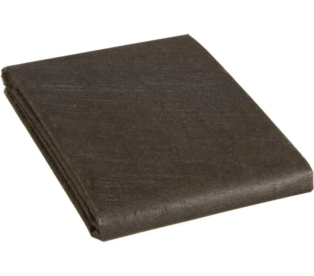 Dehner Pflanzenfolien & Ernteschutz - Sandkasten-Vlies, 2 m x 2 m Schwarz