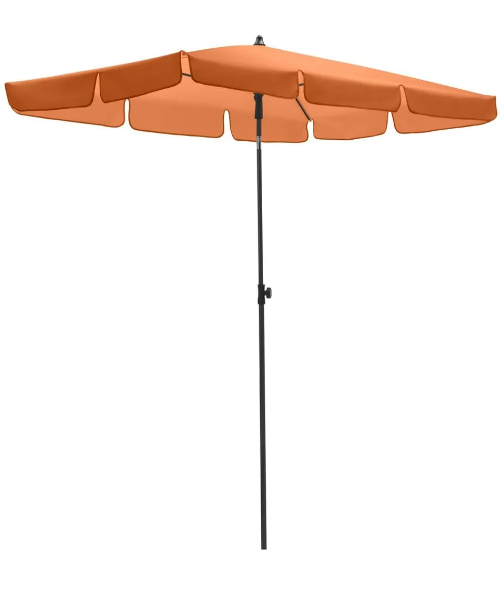 Dehner Sonnenschirme - Schirm Jupiter, rechteckig, ca. B180/T120 cm Orange