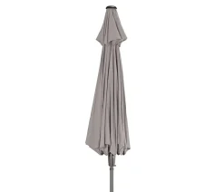 Dehner Schirm Milos, rund, ca. Ø294 cm Taupe Sale