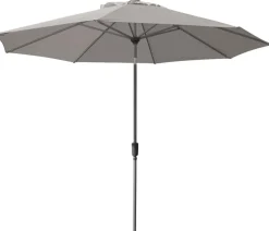 Dehner Schirm Milos, rund, ca. Ø294 cm Taupe Sale