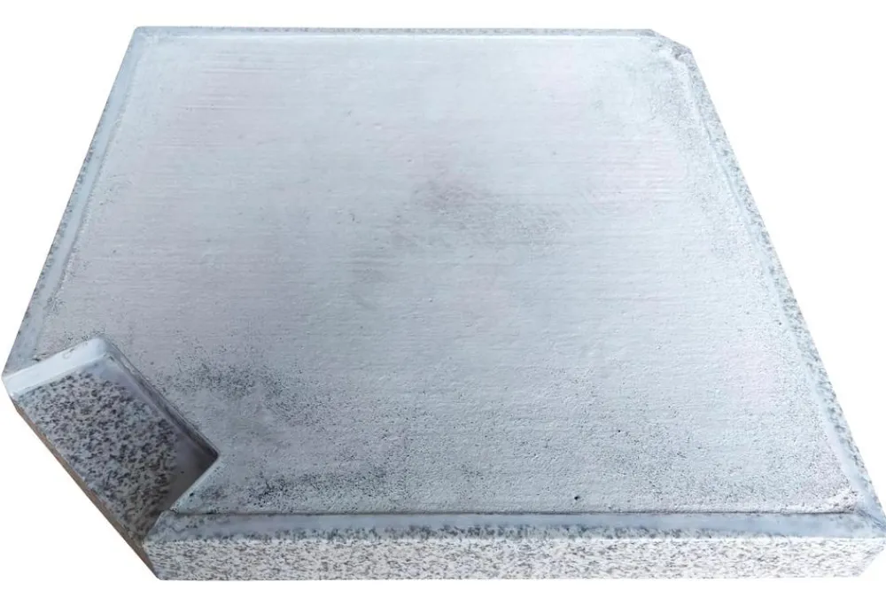Dehner Schirmständer-Platte, 30 kg Grau Discount