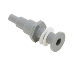 Dehner Schlauchanschlussstück für Bachlaufschale, Ø 3,5 cm Hellgrau Outlet