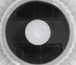 Dehner Wegeleuchte & Sockelleuchte|Solarleuchten - Solar-Edelstahlleuchte, gerillt, 4er-Set
