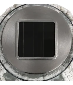 Dehner Solarleuchten > Solar-Glas Elara, ca. Ø11/H16 cm