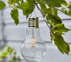 Dehner Solarleuchten > Solar-Glühbirne Antik, ca. Ø10/H17 cm