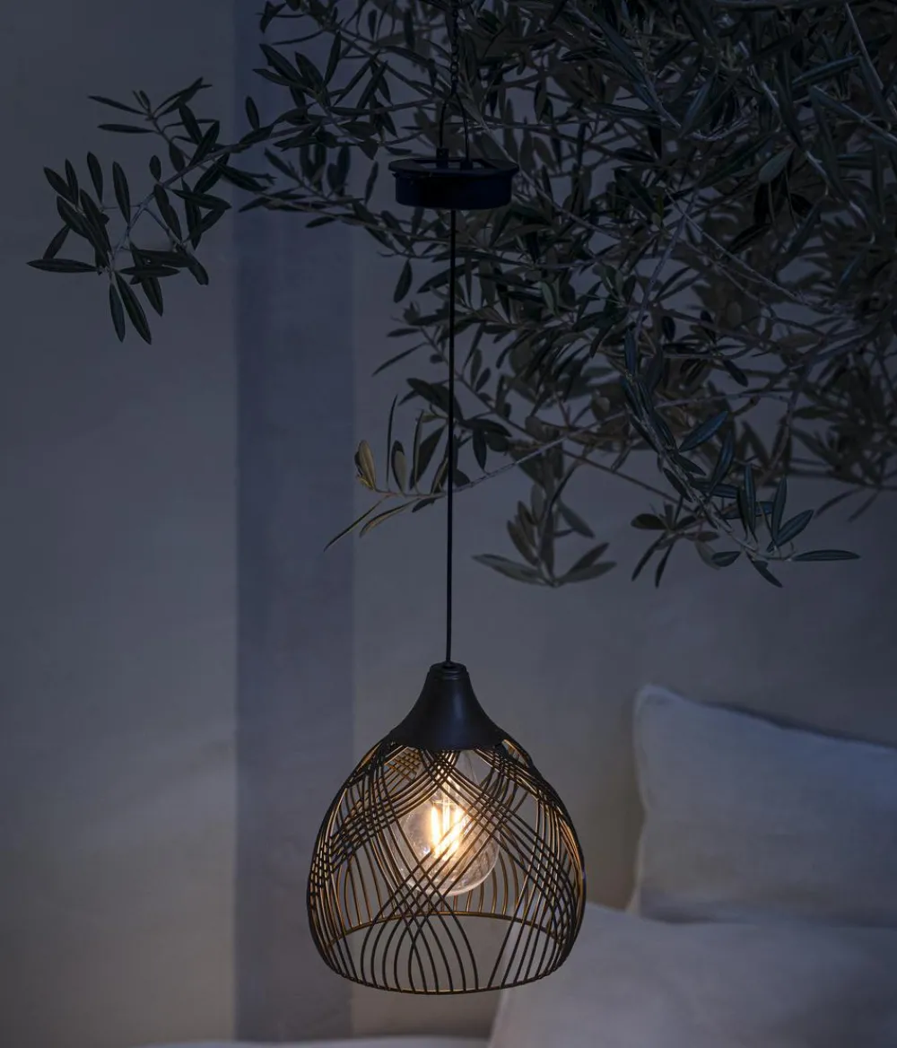 Dehner Solarleuchten > Solar-Lampe Romy, ca. Ø18/H19 cm