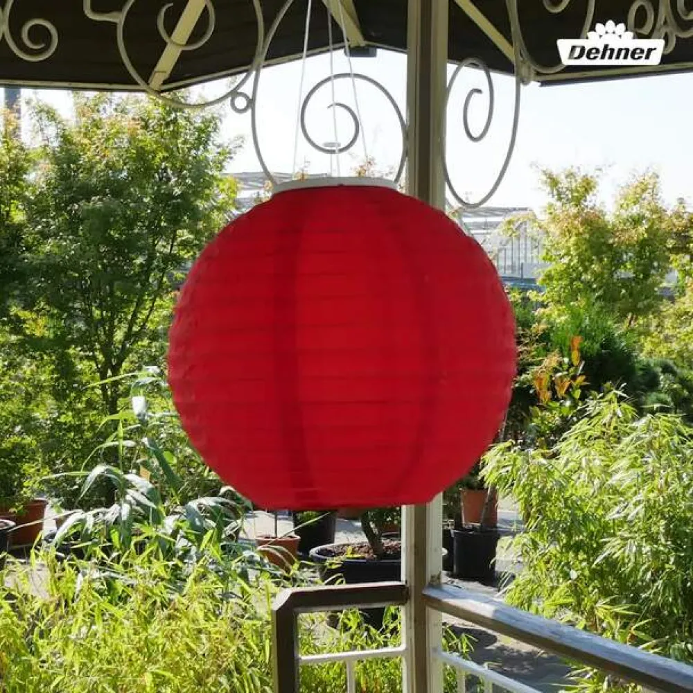 Dehner Solar-Lampion, ca. Ø28 cm New