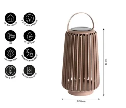 Dehner Solar-Laterne Amira Hot