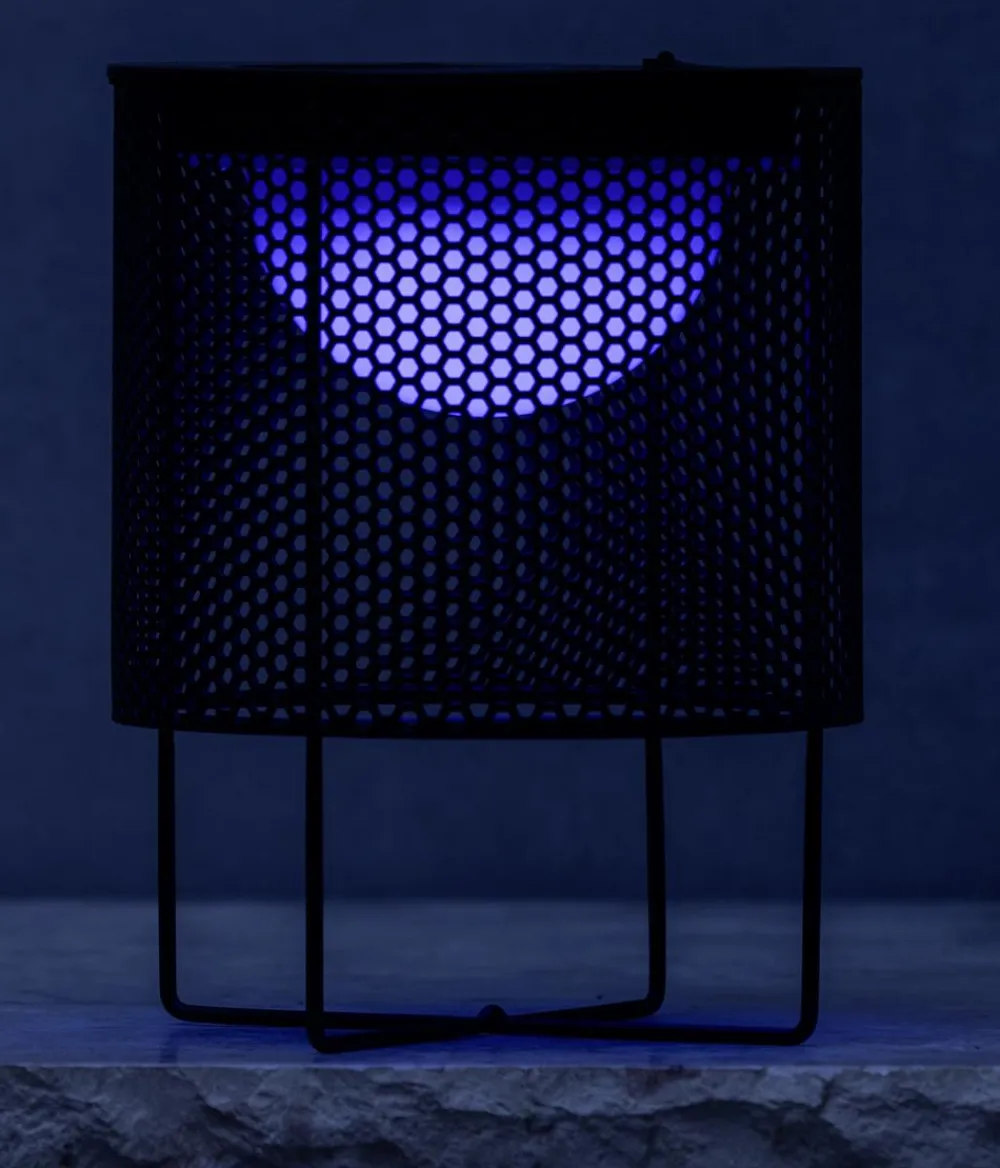Dehner Solarleuchten - Solar-Laterne Heli, ca. Ø20/H26 cm