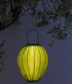 Dehner Solarleuchten - Solar-Laterne Kaja, ca. Ø27/H33 cm