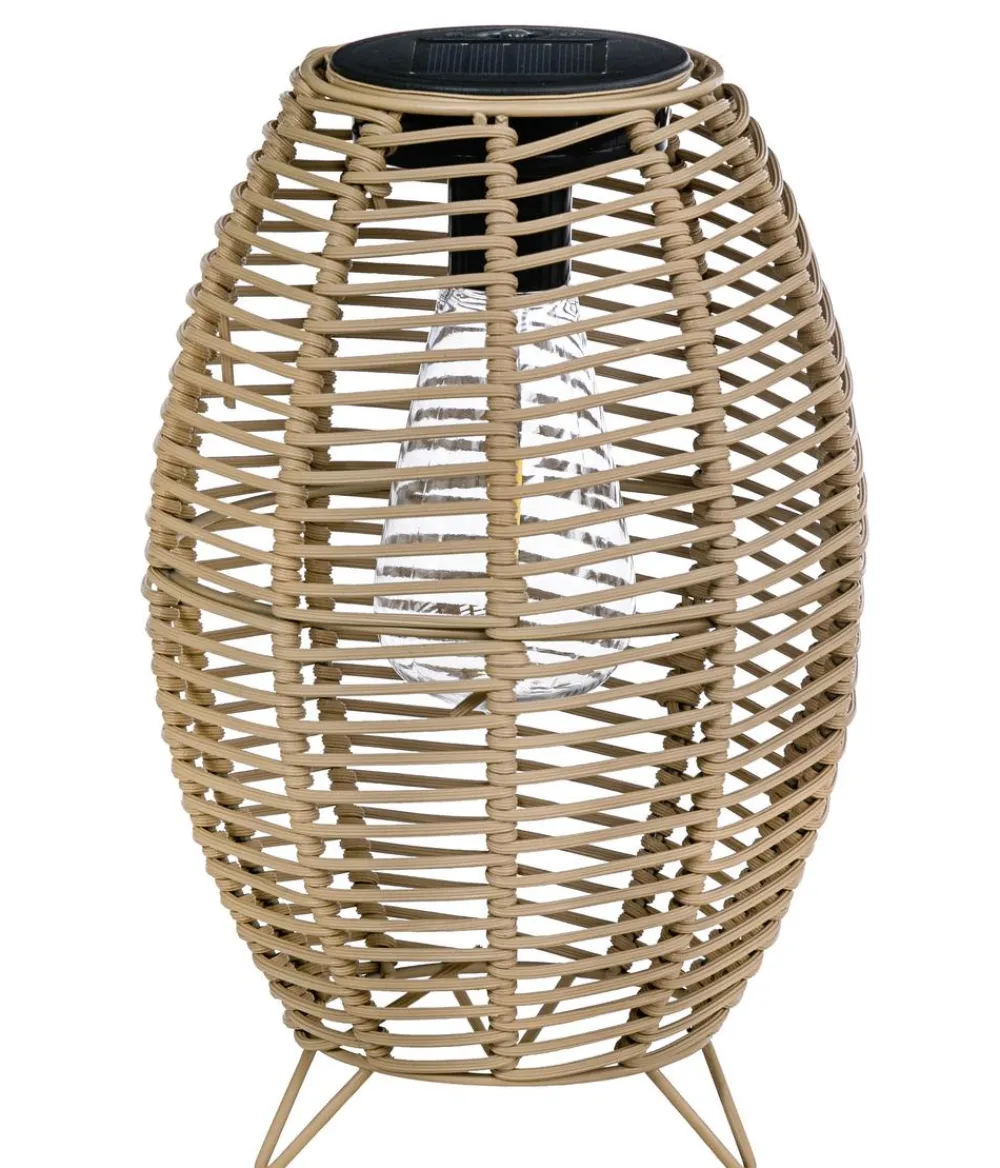 Dehner Solarleuchten|Laternen & Dekoleuchten > Solar-Laterne Mila, ca. Ø17,5/H26,5 cm