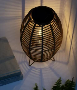 Dehner Solarleuchten|Laternen & Dekoleuchten > Solar-Laterne Mila, ca. Ø17,5/H26,5 cm