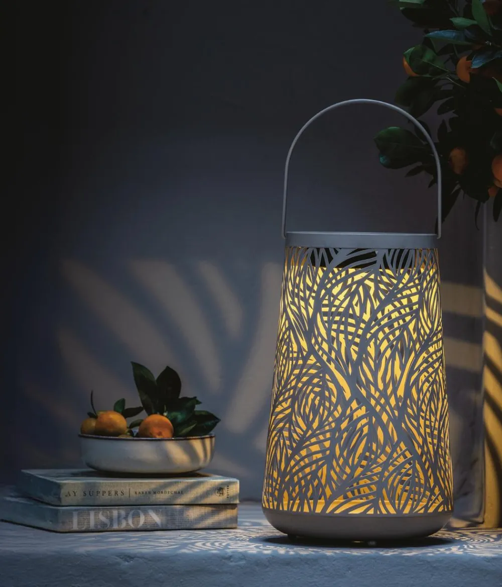 Dehner Solarleuchten > Solar-Laterne Olea, ca. Ø20/H32 cm