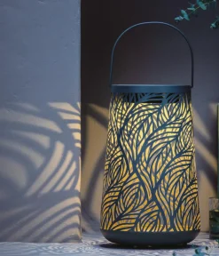 Dehner Solarleuchten - Solar-Laterne Olea, ca. Ø20/H32 cm