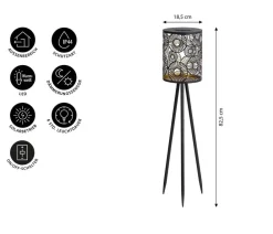 Dehner Solar-Laterne Rabat Online