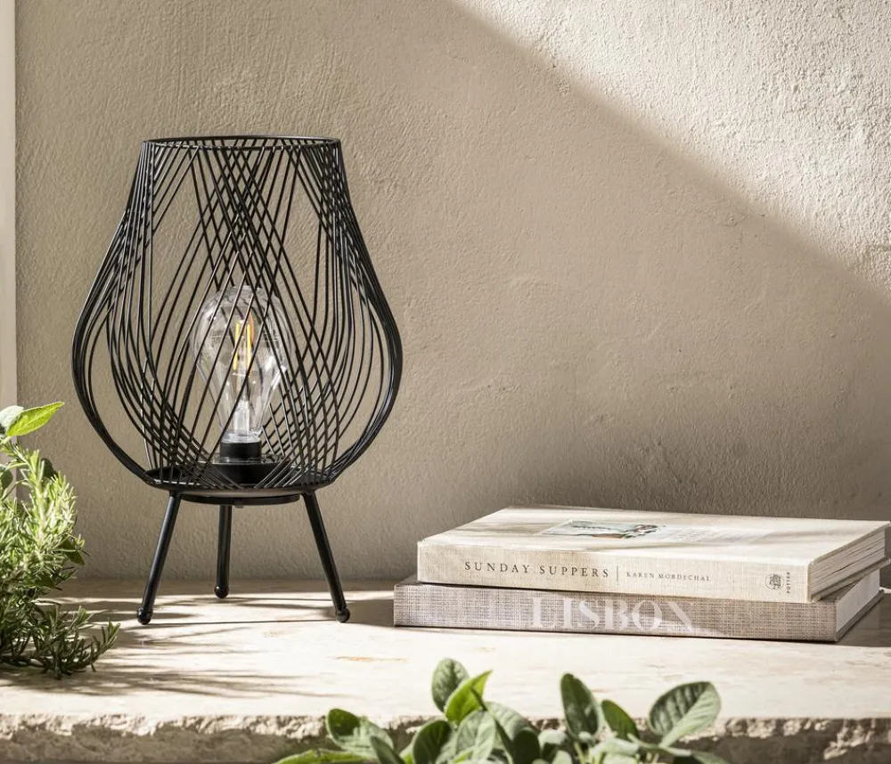 Dehner Solar-Laterne Romy, ca. Ø22/H31 cm Sale