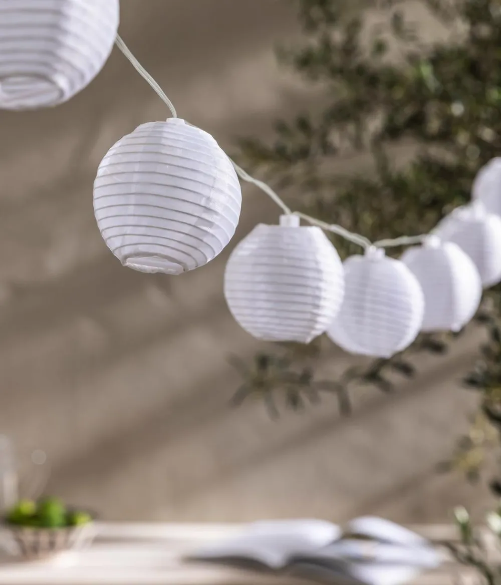 Dehner Solar-Lichterkette Lampion Discount