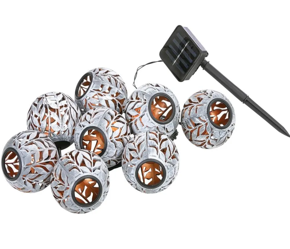 Dehner Solarleuchten - Solar-Lichterkette Lugano