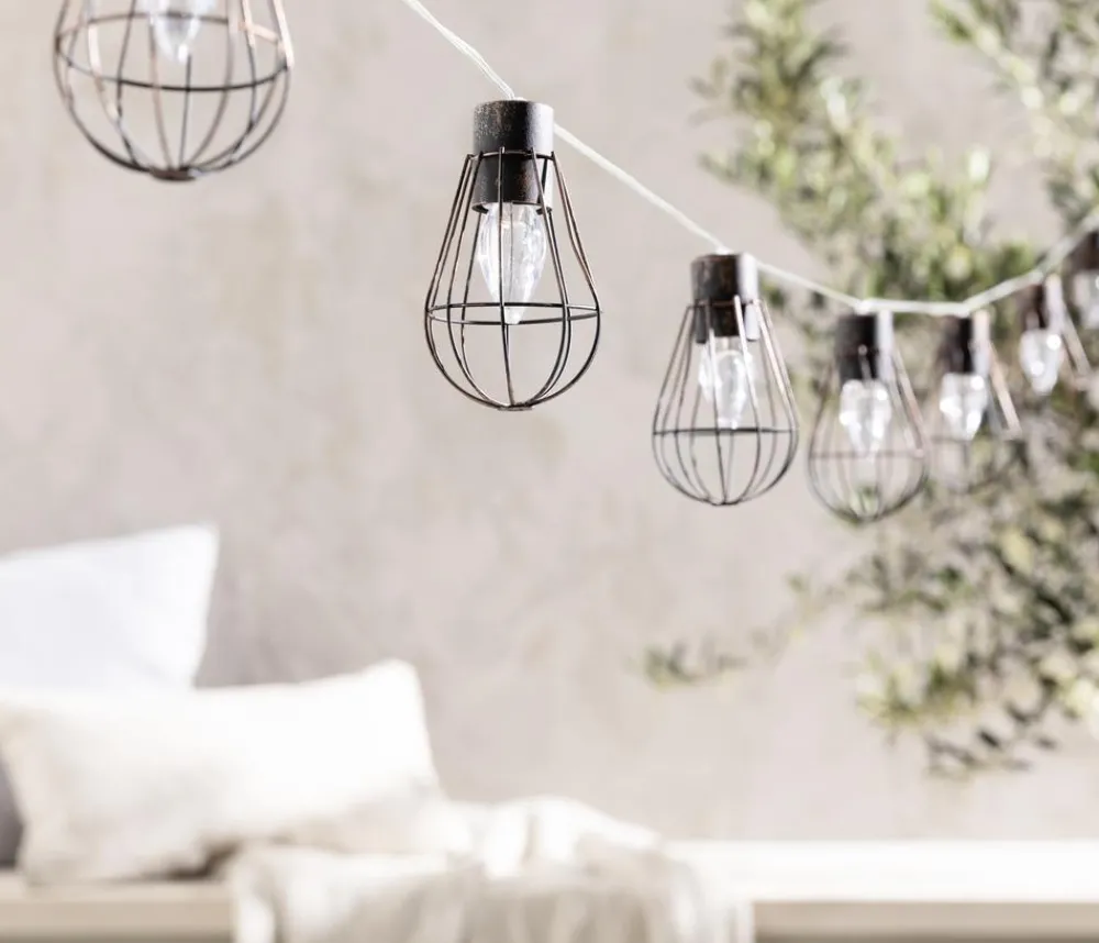 Dehner Solar-Lichterkette Retro Best