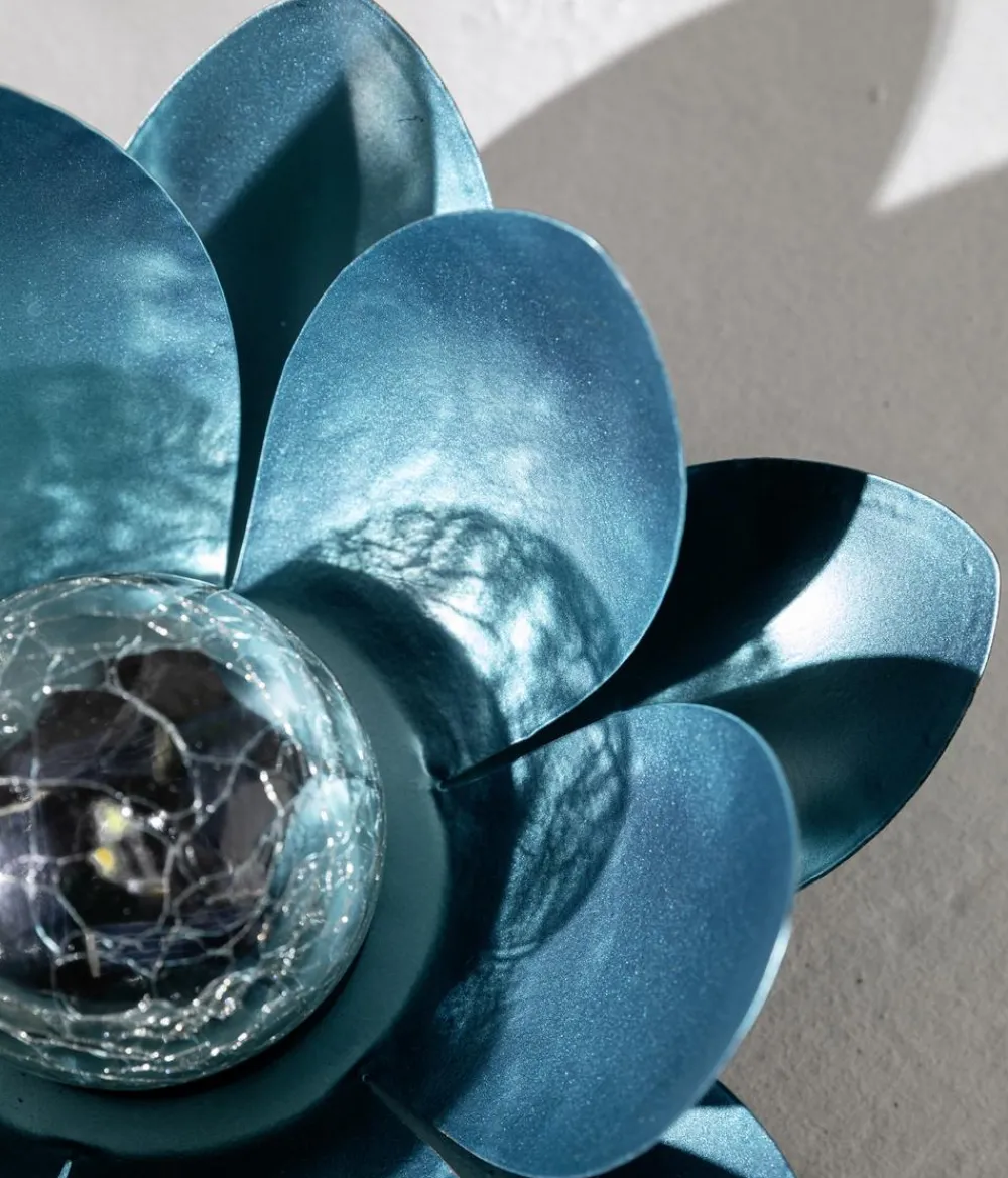 Dehner Solarleuchten|Dekoartikel - Solar-Lotus, ca. Ø27/H12 cm
