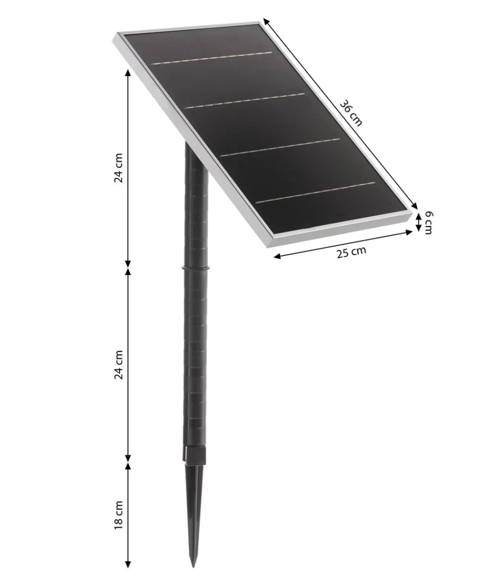 Dehner Brunnen Zubehör > Solarpanel für Gartenbrunnen
