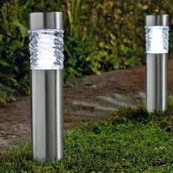 Dehner Wegeleuchte & Sockelleuchte|Solarleuchten > Solar-Pfahlleuchte Sintra, ca. Ø6,2/40 cm