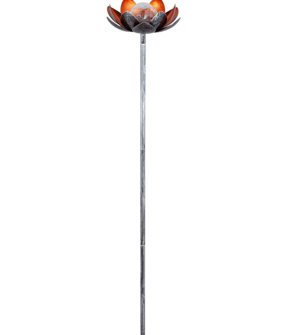Dehner Solarstab Lotus, ca. Ø22/H101 cm