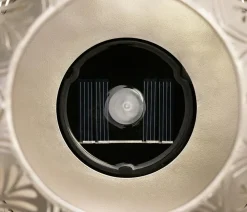 Dehner Solarleuchten - Solar-Tischleuchte Nora, ca. Ø15/H13 cm
