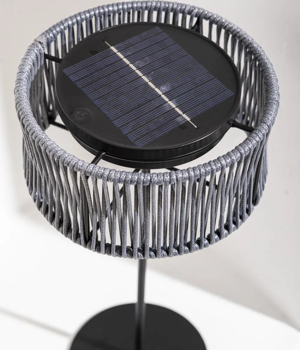 Dehner Solarleuchten > Solar-Tischleuchte Tyra, ca. Ø17/H35 cm