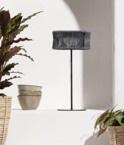 Dehner Solarleuchten > Solar-Tischleuchte Tyra, ca. Ø17/H35 cm