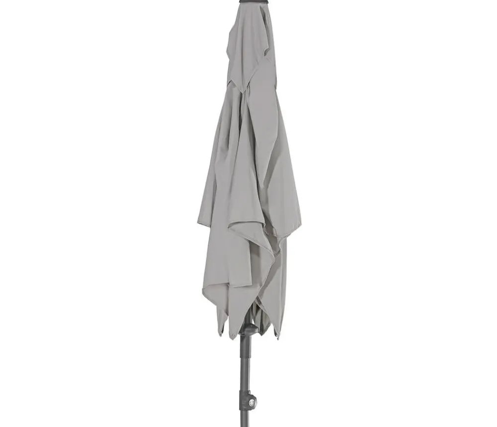 Dehner Sonnenschirme - Sonnenschirm Andros, rechteckig, ca. B210/T150 cm Taupe