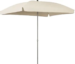 Dehner Sonnenschirme - Sonnenschirm Keros, rechteckig, ca. B255/T170 cm Creme