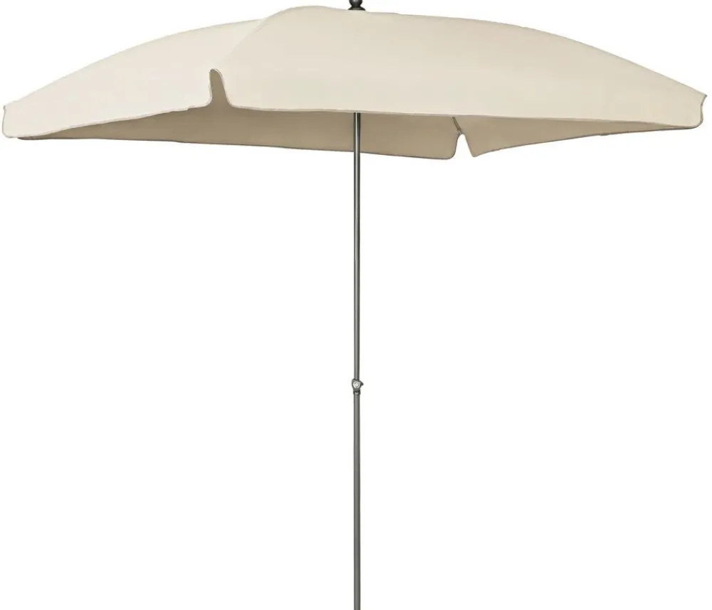Dehner Sonnenschirme - Sonnenschirm Keros, rechteckig, ca. B255/T170 cm Creme