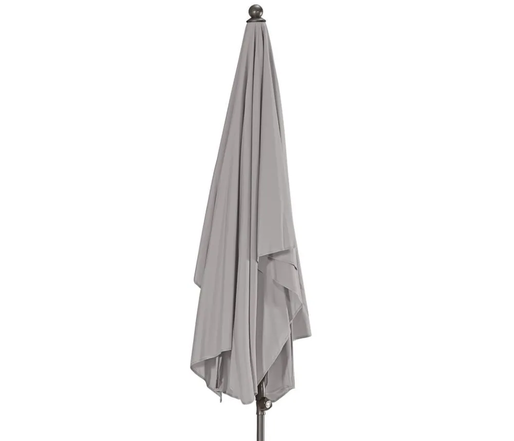Dehner Sonnenschirme - Sonnenschirm Keros, rechteckig, ca. B255/T170 cm Taupe