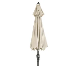 Dehner Sonnenschirm Kos, rund, ca. Ø220 cm Creme Outlet