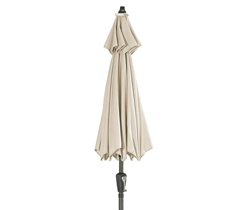 Dehner Sonnenschirm Kos, rund, ca. Ø220 cm Creme Outlet