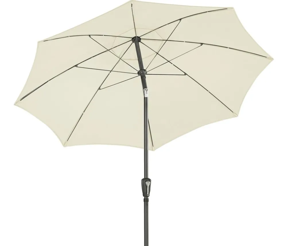 Dehner Sonnenschirm Kos, rund, ca. Ø220 cm Creme Outlet