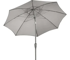 Dehner Sonnenschirme - Sonnenschirm Kos, rund, ca. Ø220 cm Taupe