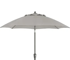 Dehner Sonnenschirme - Sonnenschirm Kos, rund, ca. Ø220 cm Taupe