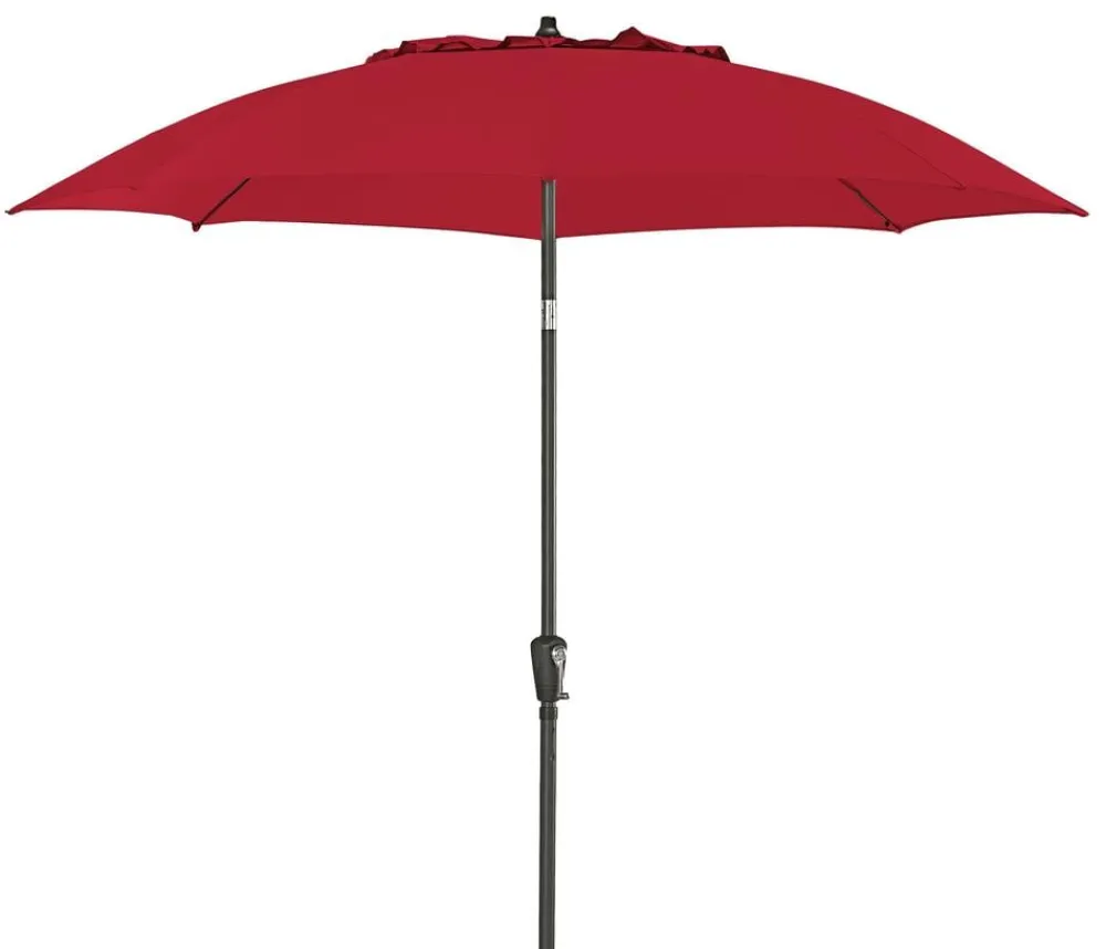Dehner Sonnenschirm Paros, rund, ca. Ø250 cm Dunkelrot Outlet