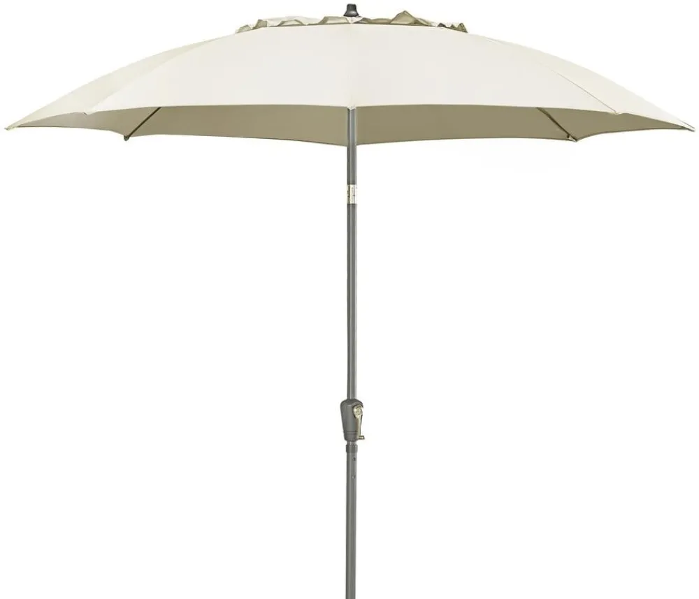 Dehner Sonnenschirme - Sonnenschirm Paros, rund, ca. Ø250 cm Creme