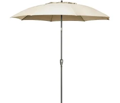 Dehner Sonnenschirme - Sonnenschirm Paros, rund, ca. Ø250 cm Creme
