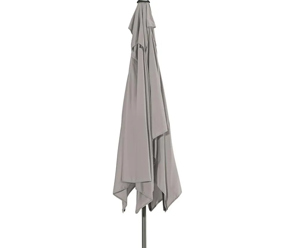 Dehner Sonnenschirm Samos, rechteckig, ca. B300/T200 cm Taupe Best
