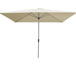 Dehner Sonnenschirme - Sonnenschirm Samos, rechteckig, ca. B300/T200 cm Creme